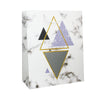 Marble Print Triangles Gift Bag - Set of 4