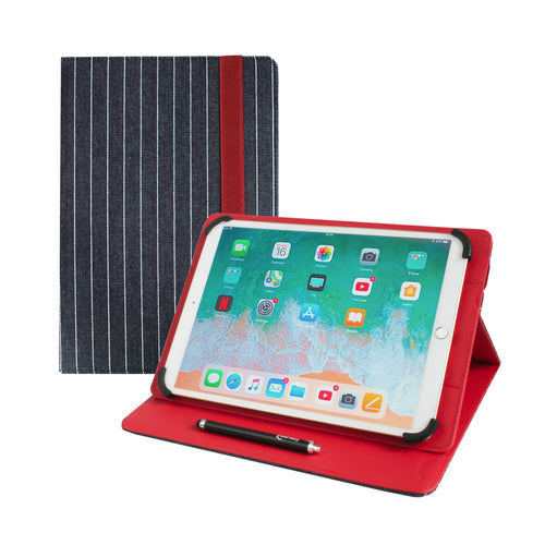 Universal Tablet Case - Denim Stripes