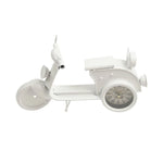 Scooter Clock - White