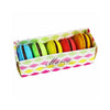 Multicoloured Macaroons Eraser - Set Of 5
