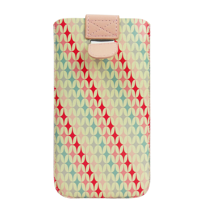 Universal Phone Pouch - Pink Stars
