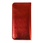 Magnetic Slim Wallet - Metallic Red