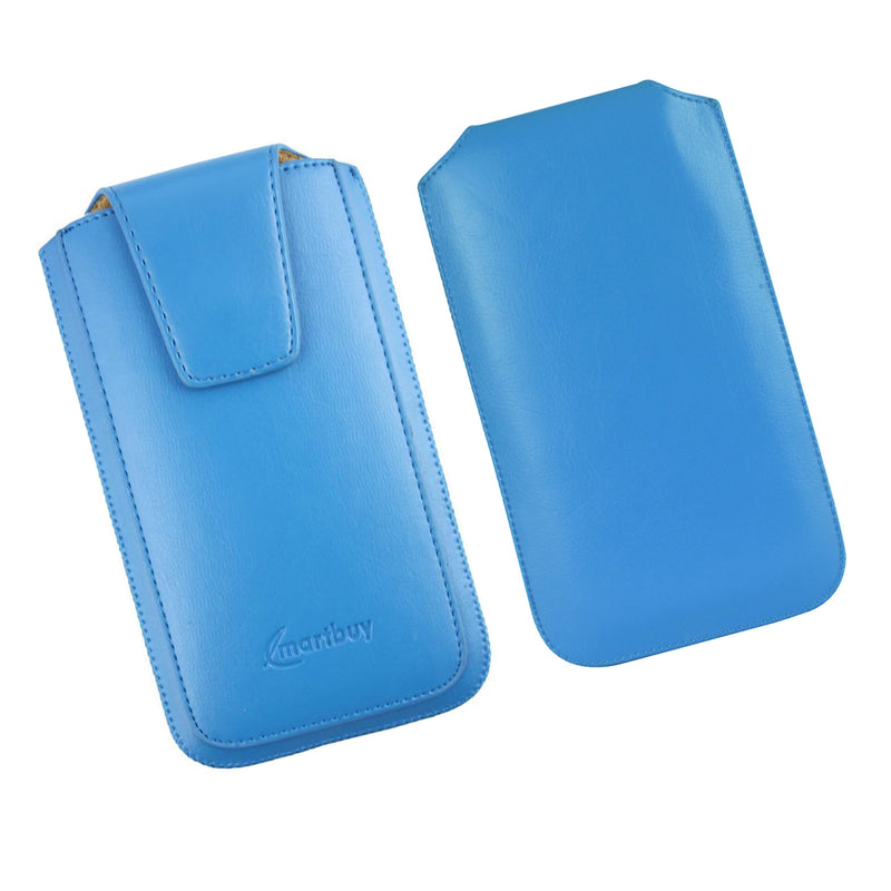 Universal Phone Pouch - Light Blue Sleek