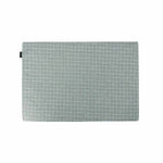 Chequered Fabric A4 Documents Folder Pouch - Green