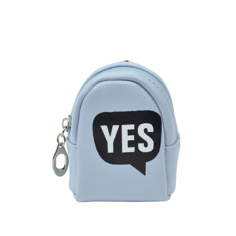 Yes Coin Purse - Light Blue