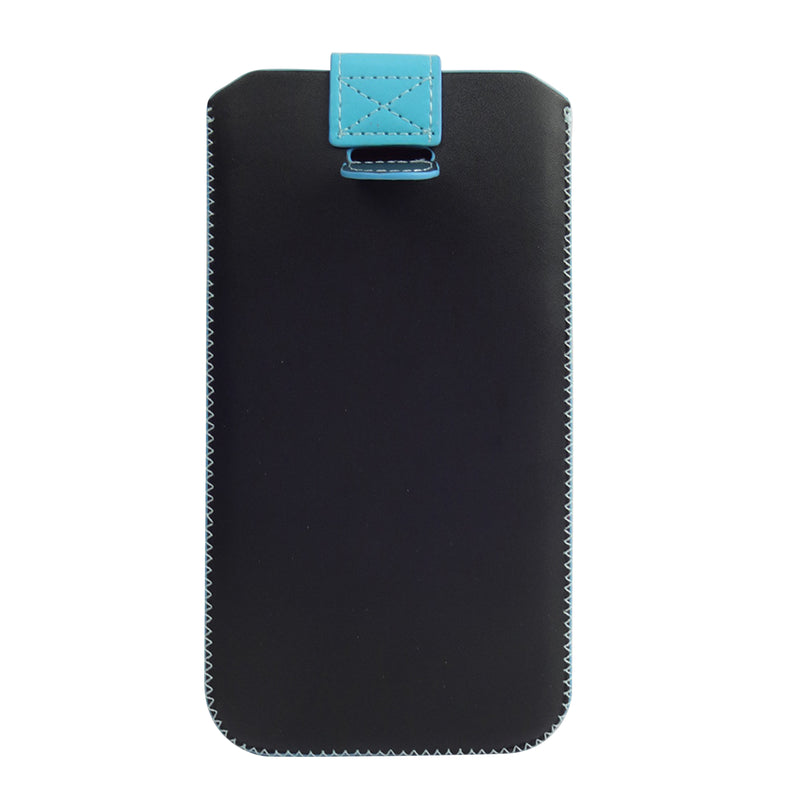 Universal Phone Pouch - Two Tone Black Blue