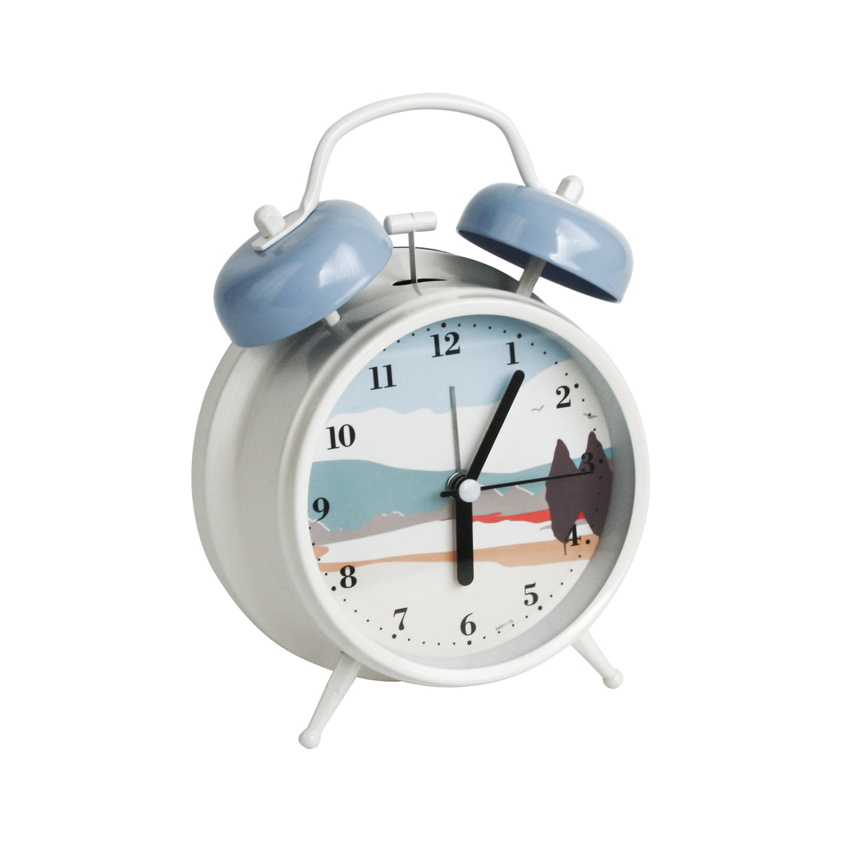 Landscape Alarm Clock - Blue