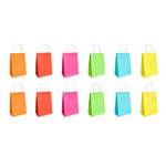 Mixed Colours Gift Bag Set of 12