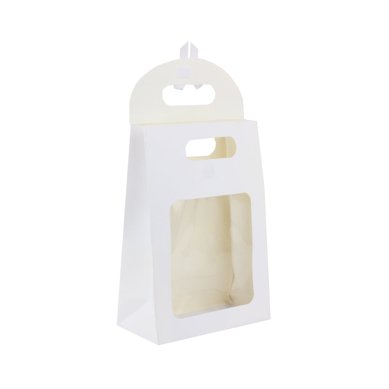 White Kraft Bag Box