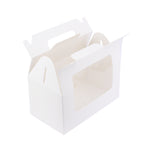 White Kraft Gable Box Bag