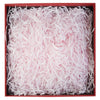 Textured Red Gift Box with Red Ribbon & Shredded Paper