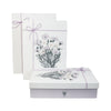 Lilac White Bouquet Gift Box