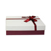 Textured Burgundy Gift Box