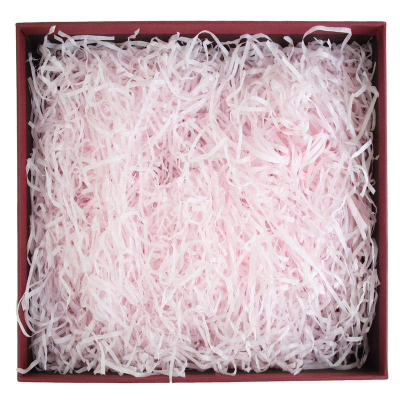 Burgundy & Cream Bow Gift Box Set Of 3 with Shredded Paper