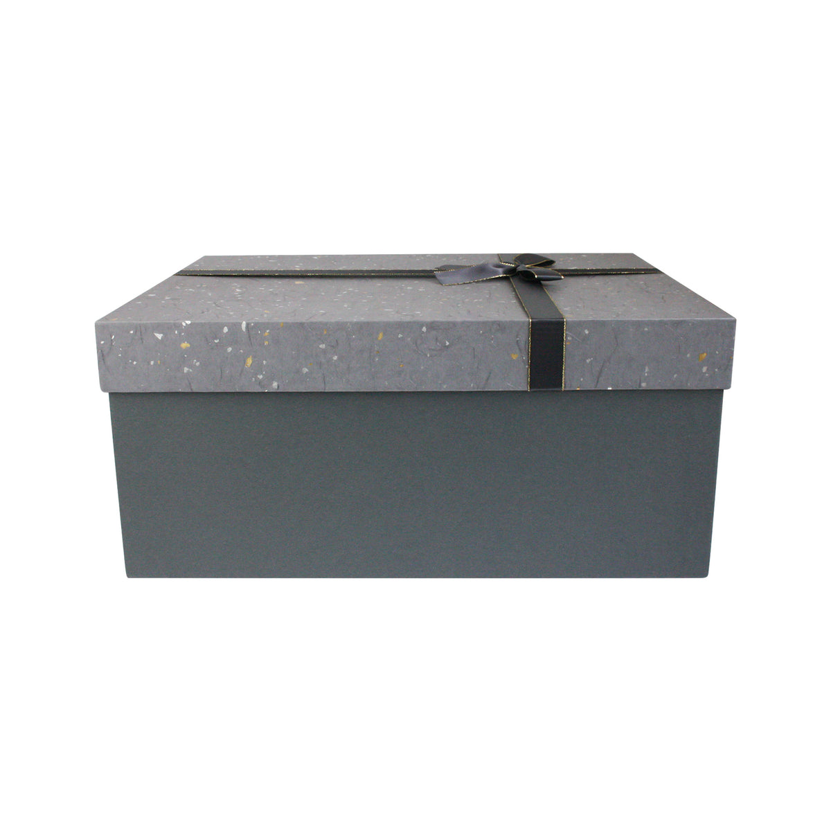 Single Grey Silver Speckled Gift Box (Sizes Available)