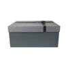 Grey Silver Speckled Gift Box