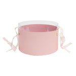 Pink Transparent Top Gift Box - Set of 3