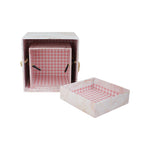 Pink Marble Print Gift Box - Set of 2