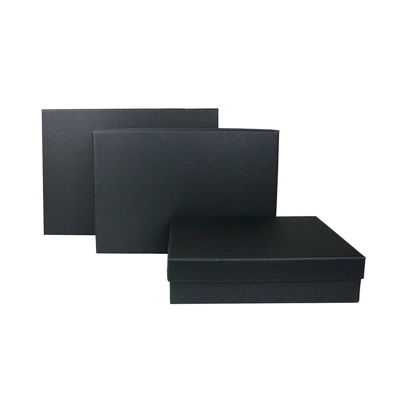 Textured Black Gift Box