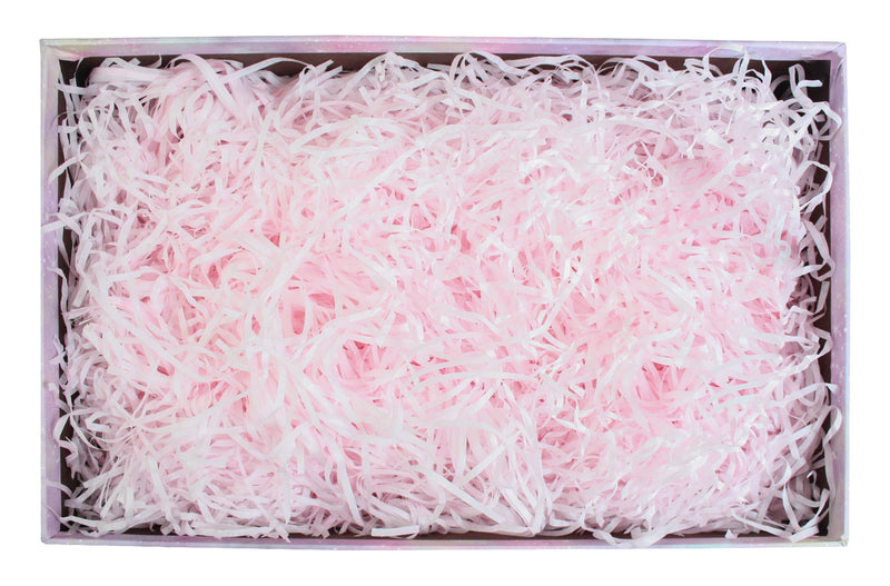 Pastel Pink Purple & Multicolored Balls Gift Box with Shredded Paper