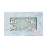 Pastel Blue & Multicolored Balls Gift Box with Shredded Paper