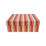 Printed Red Pink Gift Box - Large