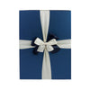 Blue Cream Satin Ribbon Gift Box