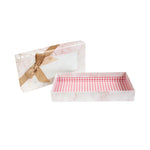 18 Compartment Marble Print Gift Box - Pink