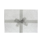 Dark Grey Gift Box with Shredded Paper