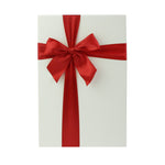 Red Cream With Bow Gift Box - Set Of 3