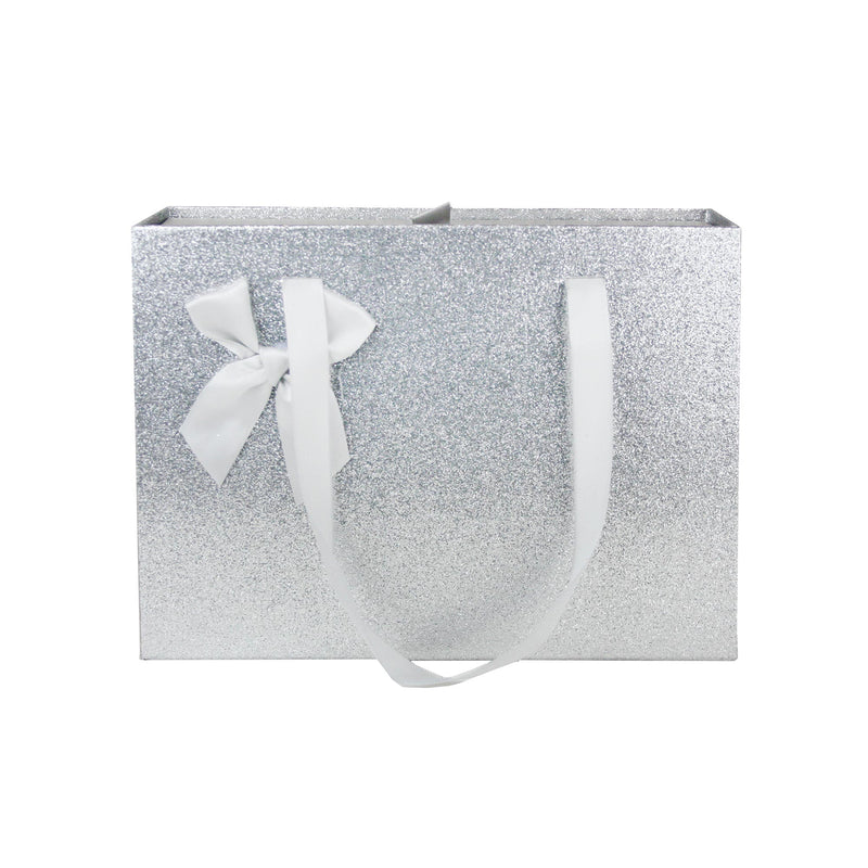 Silver Metallic Gift Box - Set Of 3