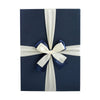 Blue White Bow Gift Box