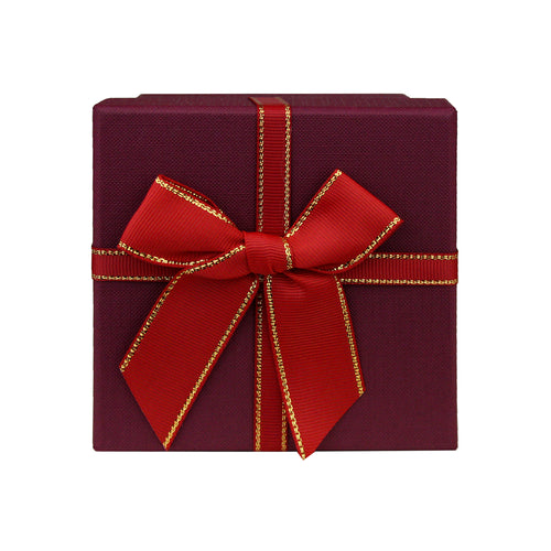 Red Square Gift Box - Set of 2