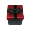 Black Red Glitter with Black Ribbon Gift Box