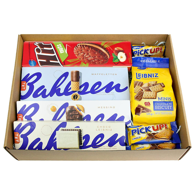 Tea Time Biscuits Snacks Hamper Gift Box - German Delight