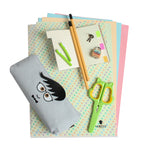 Cream Dots Folder Gift Set