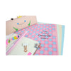 Pink Blue Dots Folder Gift Set