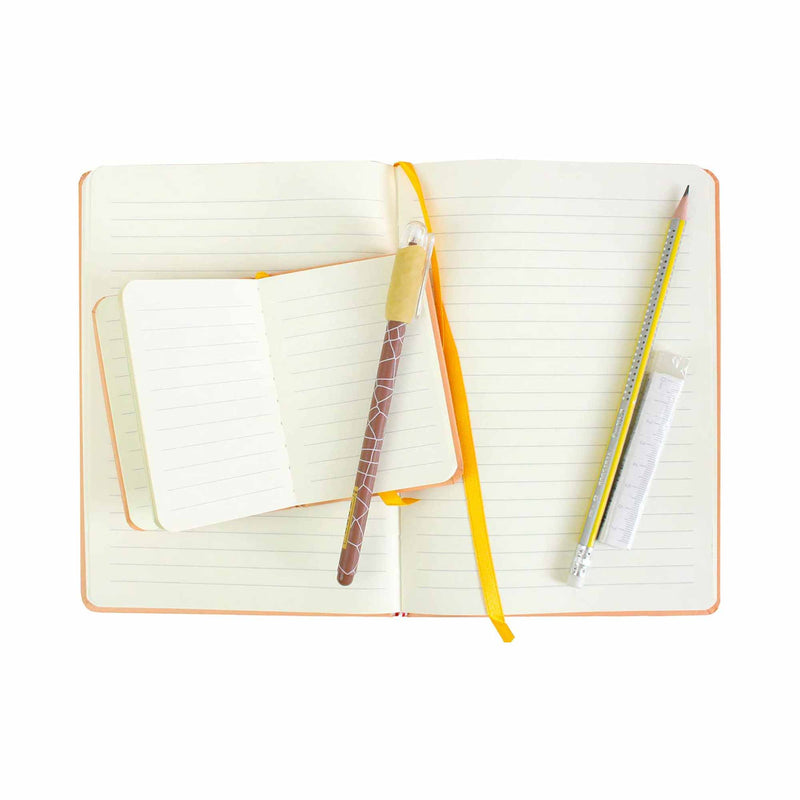 Pastel Notebook Gift Set - Peach