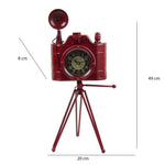 Camera Clock - Red