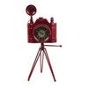 Camera Clock - Red