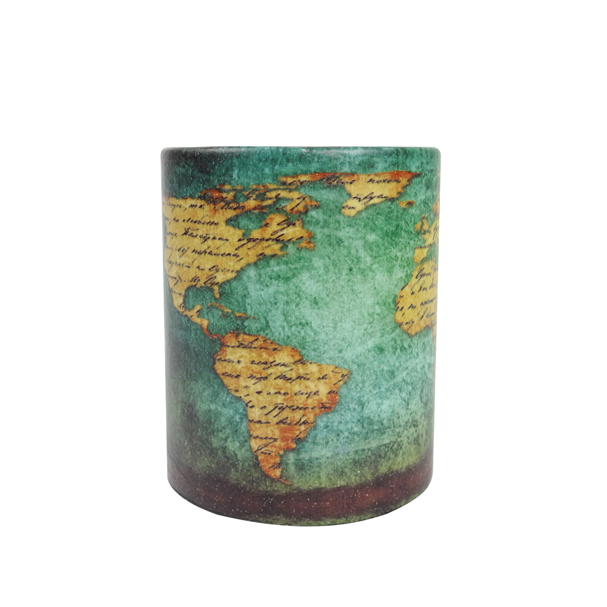 Pen Stand - World Map