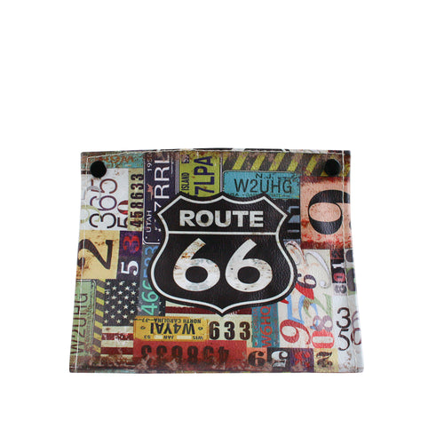 Folding Tissue Box - Route 66