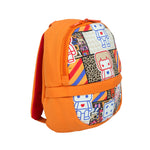 Printed Kids Backpack - Orange