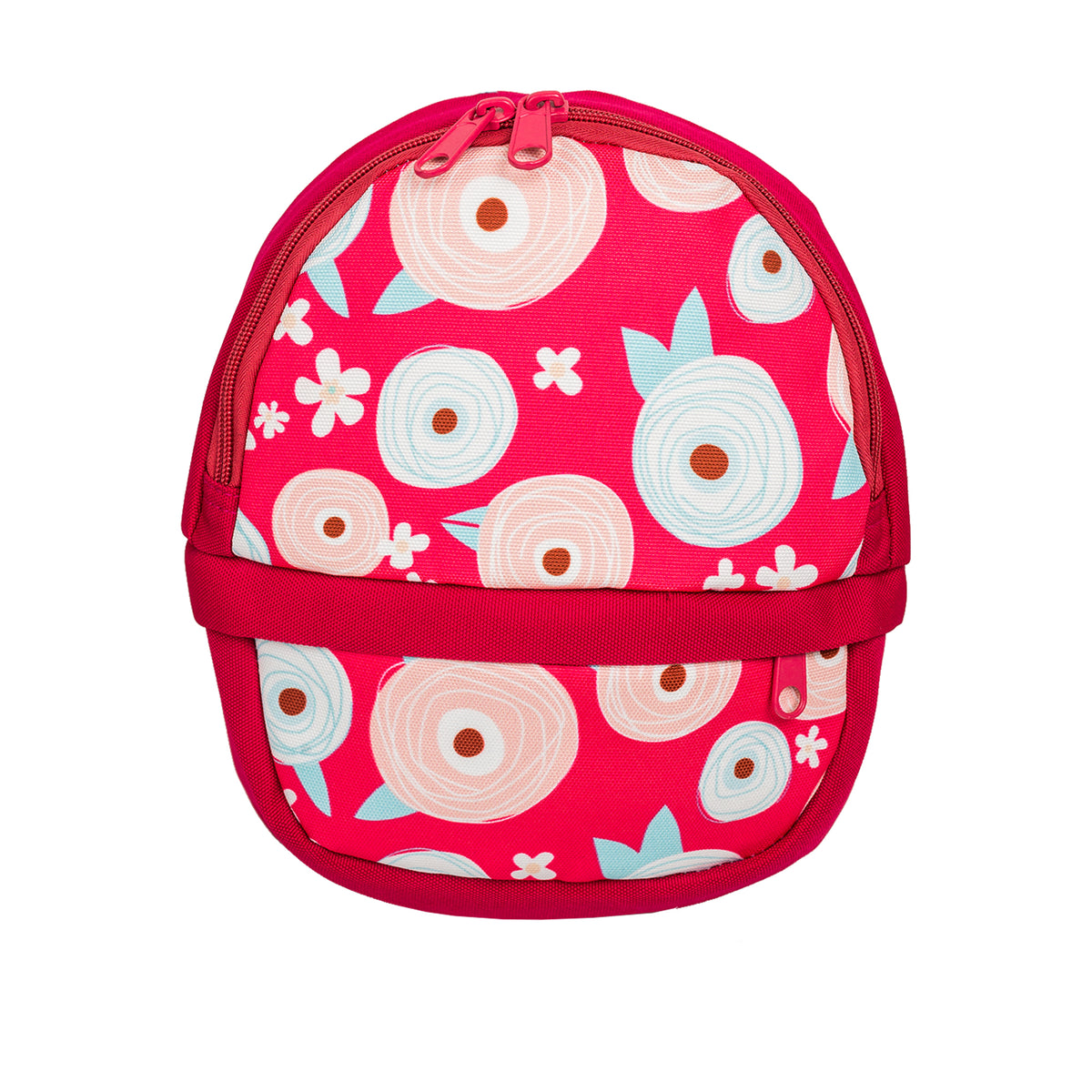 Printed Flower Backpack - Pink