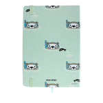 A5 Polar Bear Notebook - Sea Green
