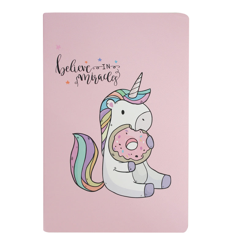 Unicorns Softcover Notebook - Set of 4