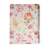 B5 Floral Notebook - Pink