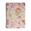 B5 Floral Notebook - Pink