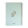 B5 Cartoon Animal Notebook - Sea Green Tiger