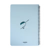 B5 Cartoon Animal Notebook - Blue Shark
